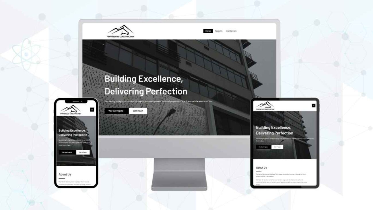 Paardevlei Construction Developed Maintained by MatzoTech