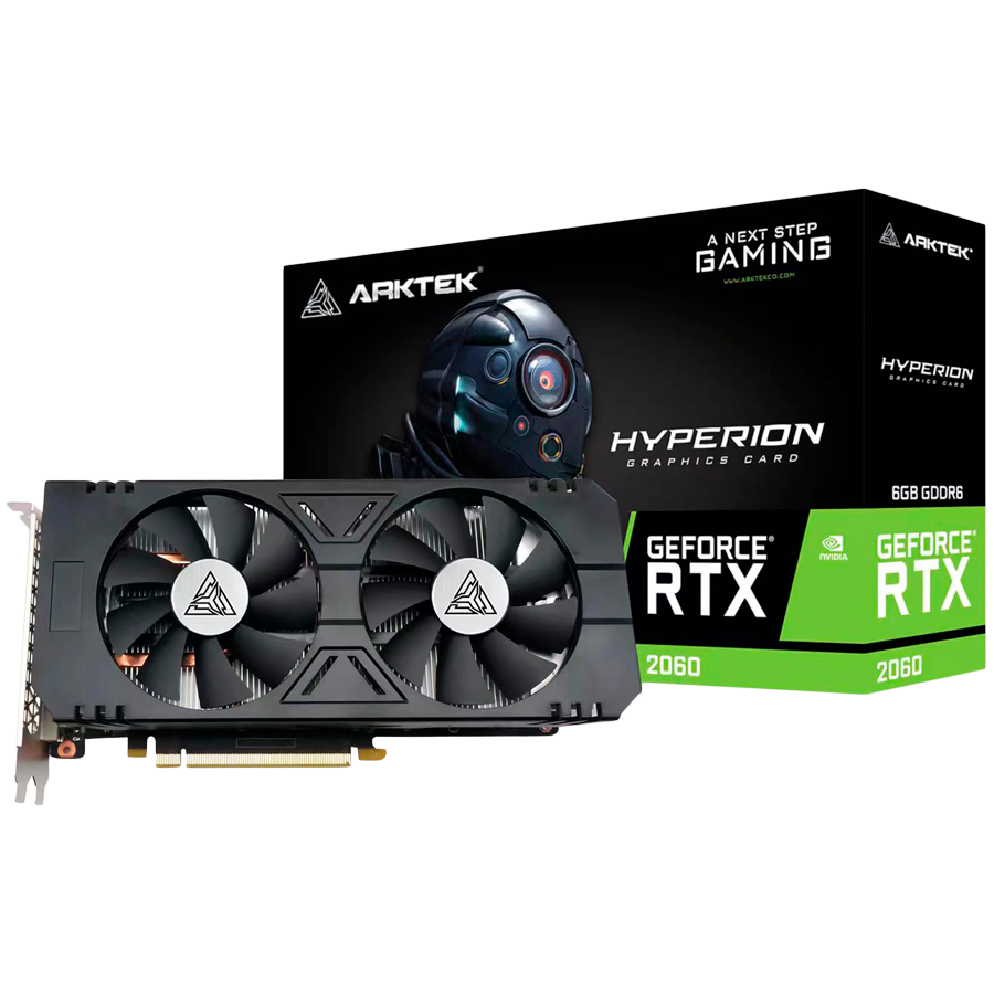 Arktek Nvidia GeForce RTX 2060 GDDR6 192-bit Graphics Card 2 250414100009208145.jpg. Arktek Nvidia GeForce RTX 2060 GDDR6 192-bit Graphics Card