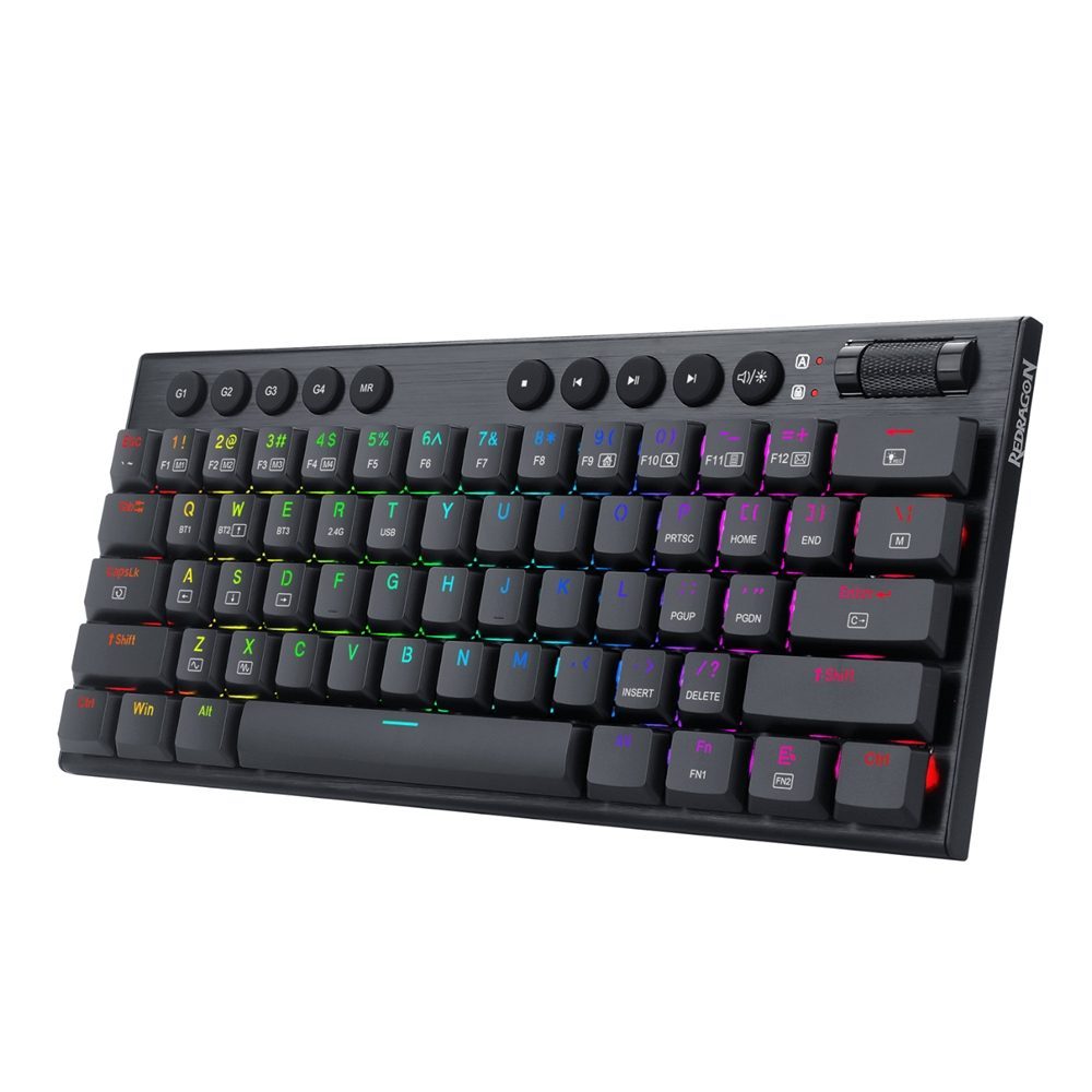 Redragon K632 Noctis 60% Wired Low-Profile RGB Mechanical Keyboard - Black 2 RD-K632-RGB_Redragon-K632-NOCTIS-60-RGB-Wired-Gami. Redragon K632 Noctis 60% Wired Low-Profile RGB Mechanical Keyboard - Black