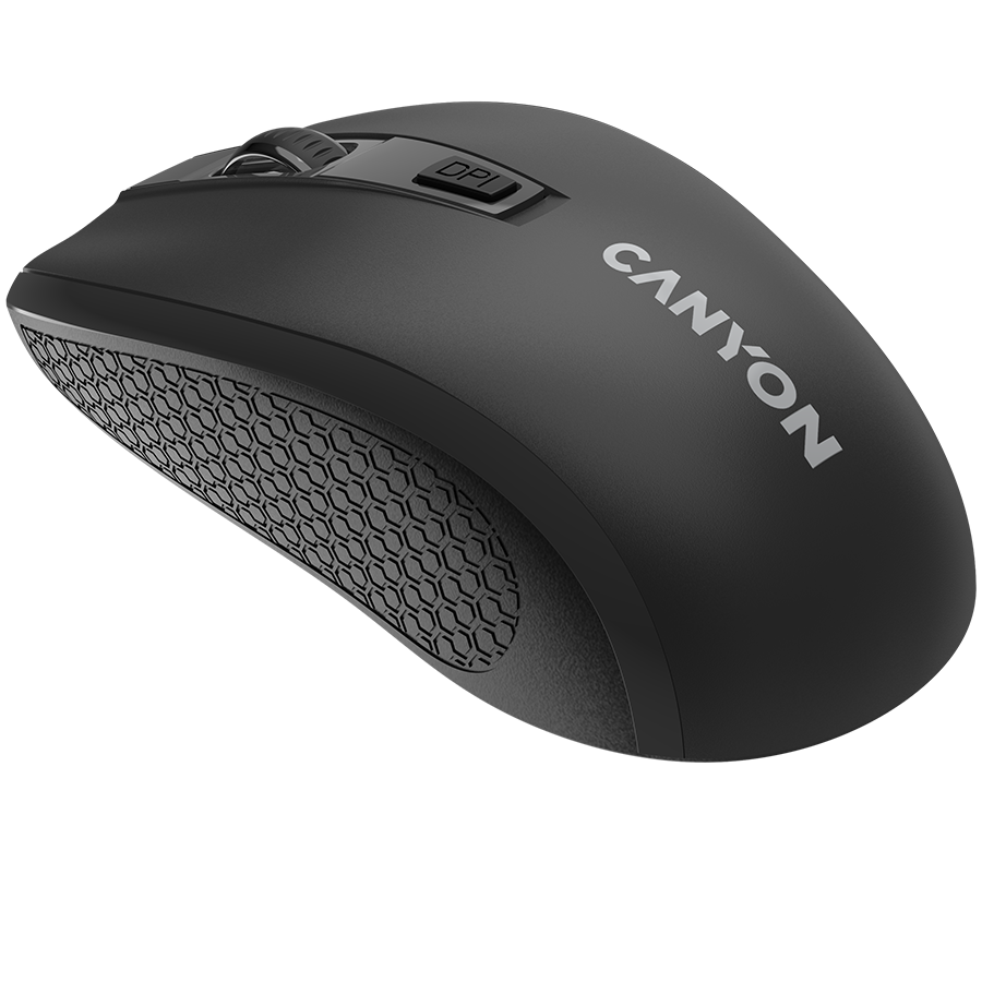 Canyon MW-7 2.4GHz Wireless Optical Mouse - Black 7 221123150033260045.jpg. Canyon MW-7 2.4GHz Wireless Optical Mouse - Black
