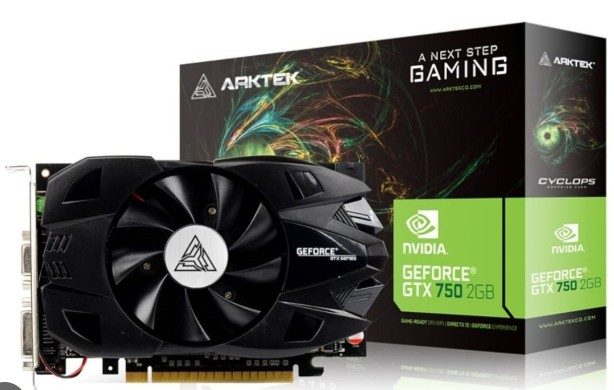 Arktek Nvidia GeForce GTX 750 2GB GDDR5 128-bit Graphics Card 1 AKN750D5S2GH1 #2. Arktek Nvidia GeForce GTX 750 2GB GDDR5 128-bit Graphics Card