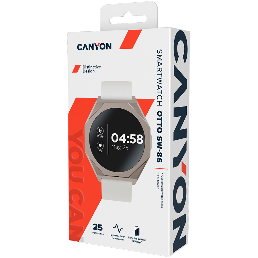 CANYON Otto SW-86, Smart watch Realtek 8762DK LCD 1.3'' LTPS 360X360px, G+F 8 230821140019641762.jpg. CANYON Otto SW-86, Smart watch Realtek 8762DK LCD 1.3'' LTPS 360X360px, G+F