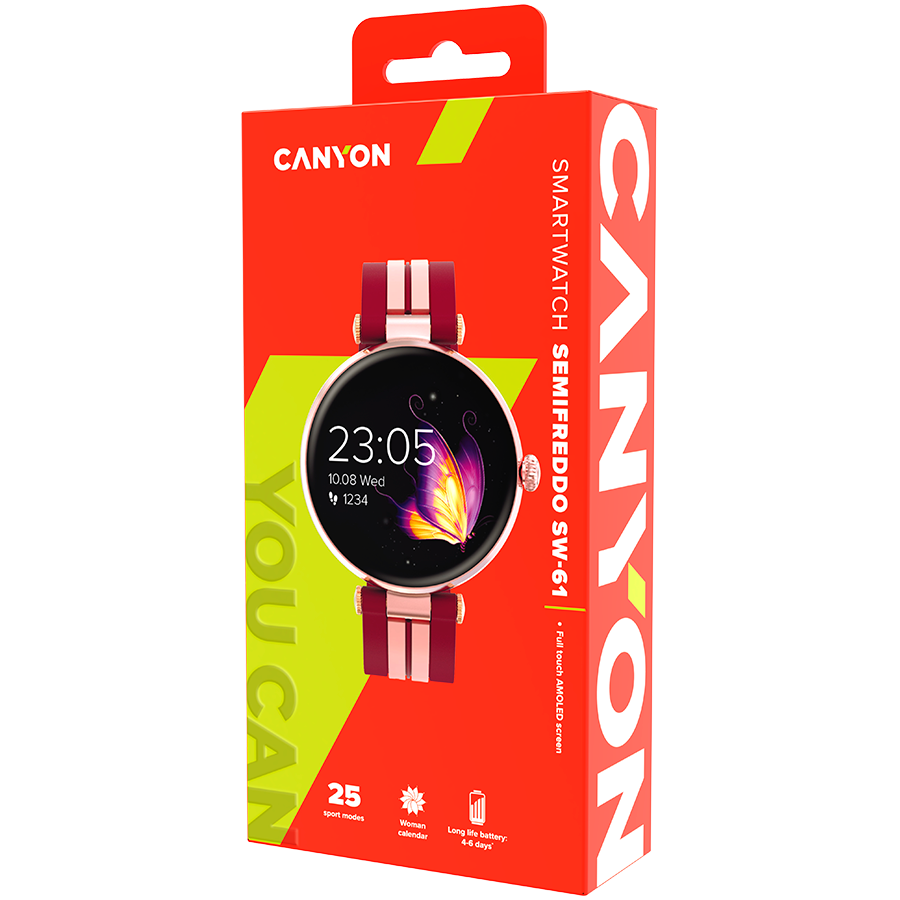 CANYON Semifreddo SW-61, Rtl8762dt, 1.19'' Amoled 390x390px, oncell TP, 192 8 230202140311715574.jpg. CANYON Semifreddo SW-61, Rtl8762dt, 1.19'' Amoled 390x390px, oncell TP, 192