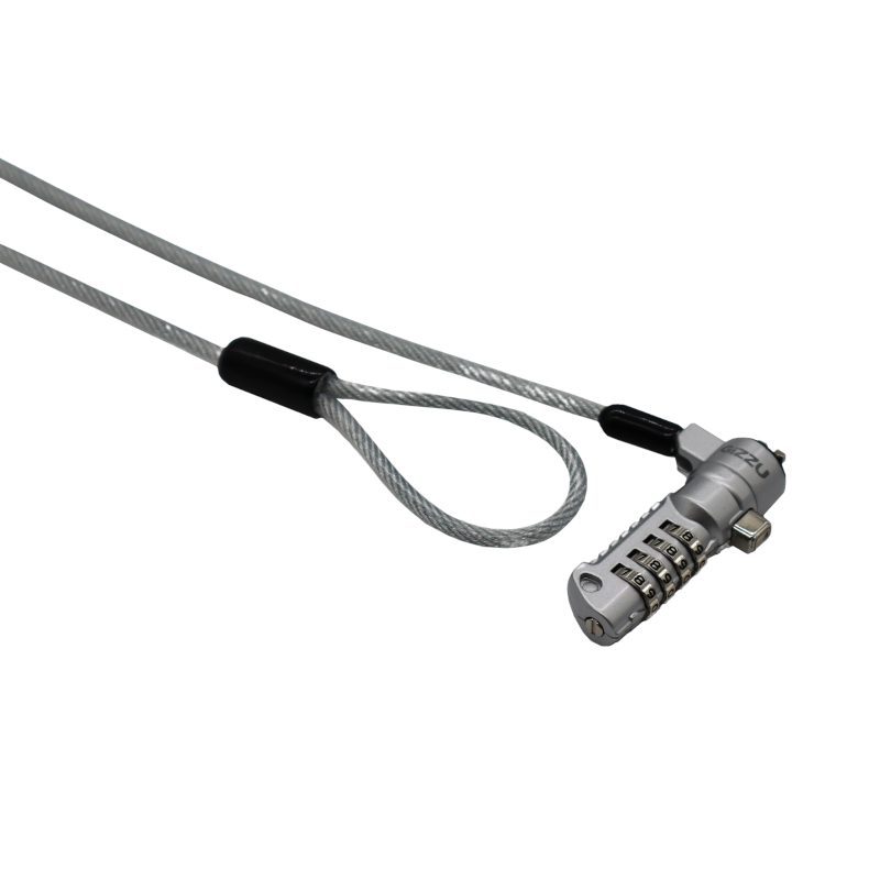 GIZZU 1.8m Nano Combination Lock Security Cable 1 GSCNC_wr_01.jpg. GIZZU 1.8m Nano Combination Lock Security Cable