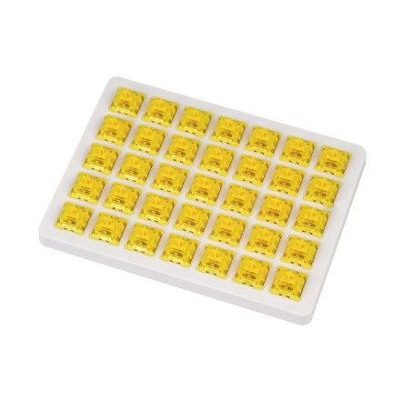 Keychron Gateron Phantom Yellow 35pcs 1 G43 #2. Keychron Gateron Phantom Yellow 35pcs