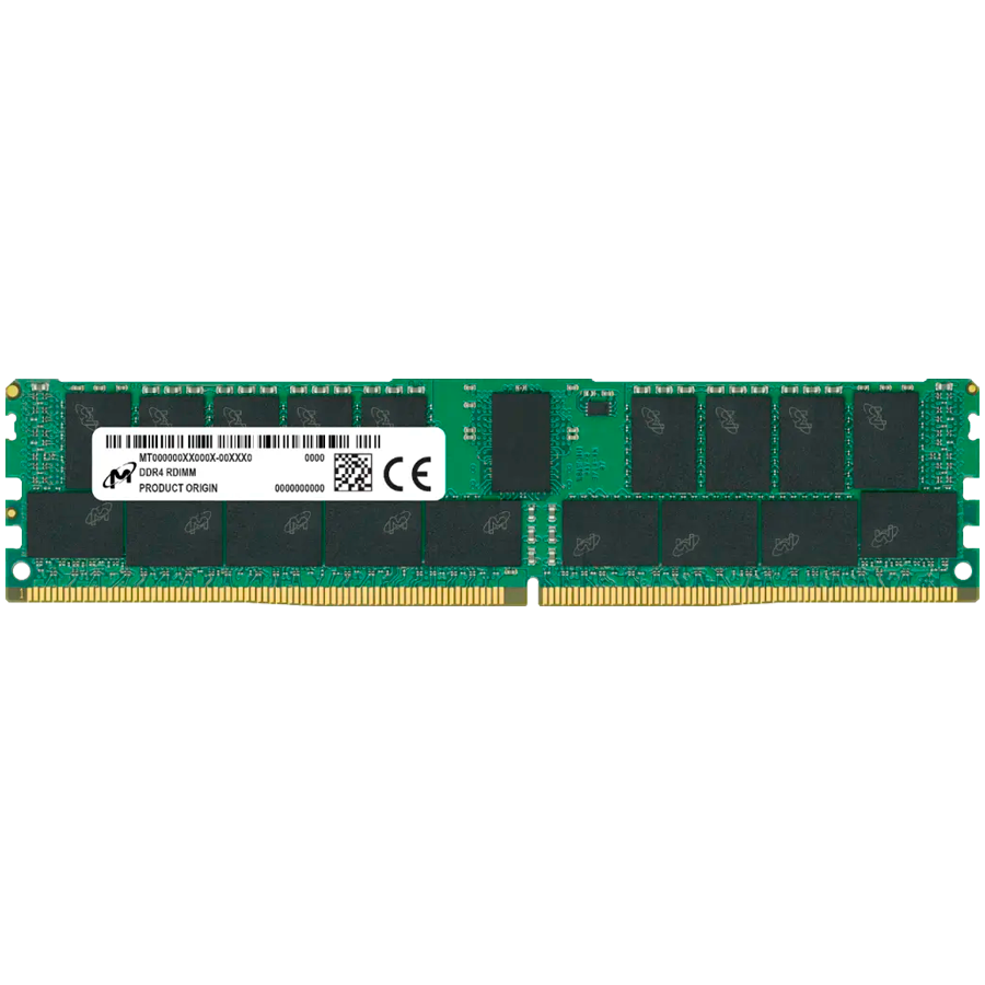 Micron 16GB DDR4-3200 PC4-25600 ECC Registered RDIMM 1.2V 1Rx8 Server Memory RAM 3 250411140012039750.jpg. Micron 16GB DDR4-3200 PC4-25600 ECC Registered RDIMM 1.2V 1Rx8 Server Memory RAM