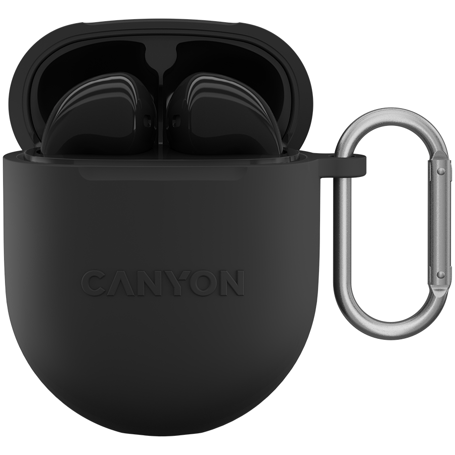 Canyon TWS-6 True Wireless Stereo Bluetooth Headset with Microphone - Black 3 240902140011916248.jpg. Canyon TWS-6 True Wireless Stereo Bluetooth Headset with Microphone - Black