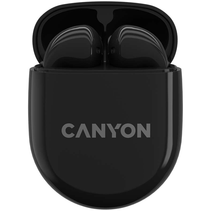 Canyon TWS-6 True Wireless Stereo Bluetooth Headset with Microphone - Black 5 240902140012015242.jpg. Canyon TWS-6 True Wireless Stereo Bluetooth Headset with Microphone - Black