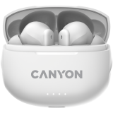 Canyon TWS-8 True Wireless Stereo Bluetooth ENC Headset - White 3 CNS-TWS8W. Canyon TWS-8 True Wireless Stereo Bluetooth ENC Headset - White