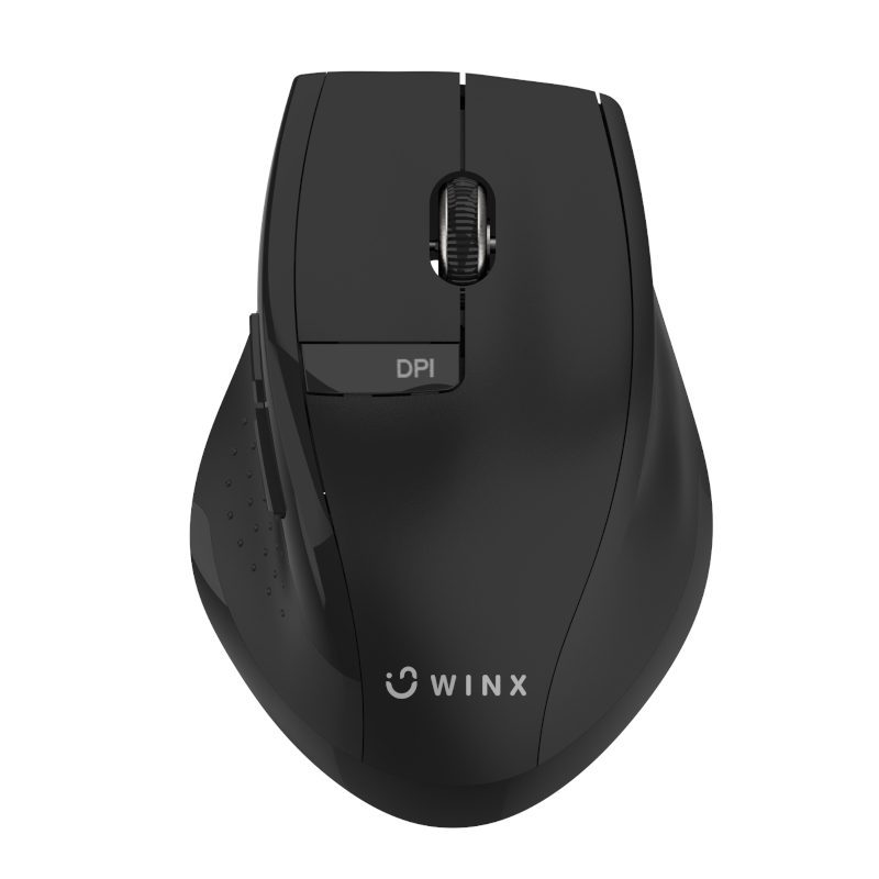 Winx DO Essential 1600DPI 2.4GHz Wireless Mouse - Black 2 WX-KB105_wr_01.jpg. Winx DO Essential 1600DPI 2.4GHz Wireless Mouse - Black