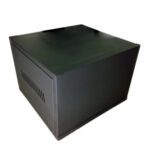 SOL-BBB-1-100A-BLK #2. Black Battery Cabinet for 1 x 100Ah Battery with Adjustable Feet