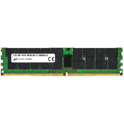 MTA72ASS8G72LZ-2G6D2QI #2. Micron 64GB DDR4-2666 PC4-21300 ECC Registered LRDIMM 1.2V 4Rx4 Server Memory RAM