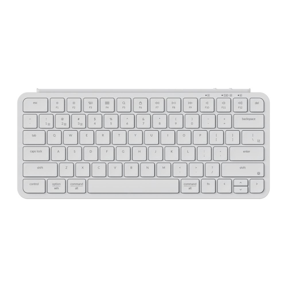 Keychron B1 Pro Ultra-Slim 75% Wireless Keyboard - Ivory White 2 B1P-K8_wr_01a.jpg. Keychron B1 Pro Ultra-Slim 75% Wireless Keyboard - Ivory White