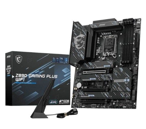 MSi Z890 Gaming Plus Wifi Motherboard | LGA 1851 | DDR5 | USB4 | ATX 1 Z890GAMINGPLUSWIFI #3. MSi Z890 Gaming Plus Wifi Motherboard | LGA 1851 | DDR5 | USB4 | ATX