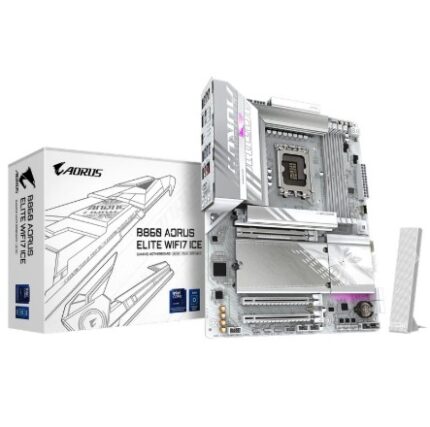 GA-B860-A-ELITE-WF7-ICE #3. Gigabyte B860 Aorus Elite WiFi7 Ice Motherboard | LGA 1851 | DDR5 | 3x M.2 | USB4 | ATX