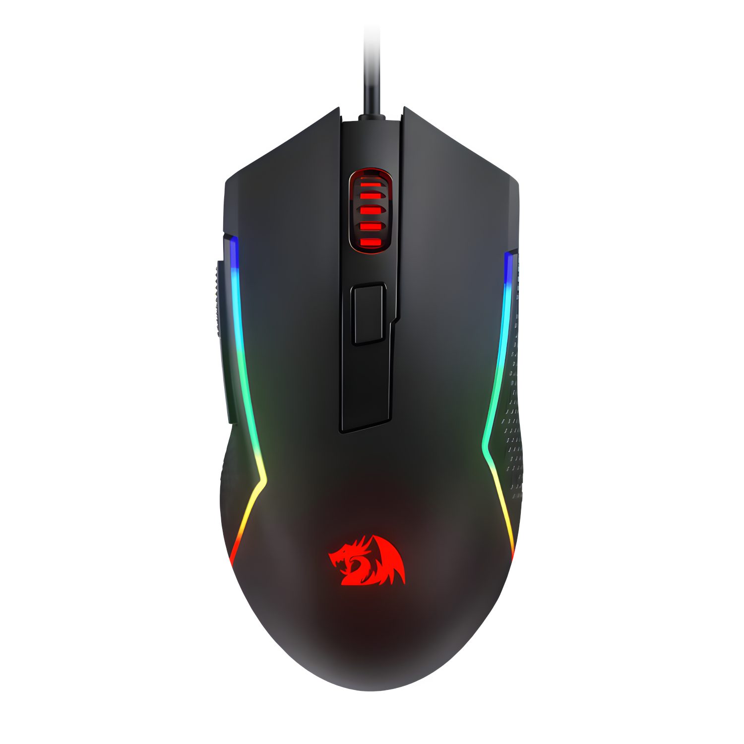 Redragon M616 TRIDENT RGB Wired Gaming Mouse - Black 2 Redragon-RYLO-S141-Membrane-Gaming-Keyboard-Mouse-. Redragon M616 TRIDENT RGB Wired Gaming Mouse - Black
