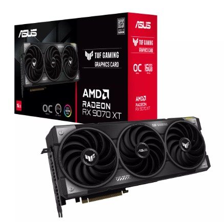 Asus TUF Gaming Radeon RX 9070 XT OC Edition 16GB GDDR7 Graphics Card 1 TUF-RX9070XT-O16G-GAMING #2. Asus TUF Gaming Radeon RX 9070 XT OC Edition 16GB GDDR7 Graphics Card