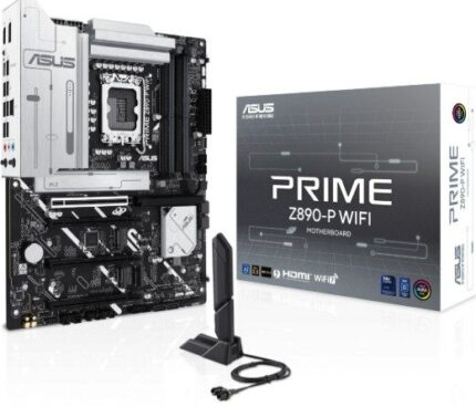 PRIMEZ890-PWIFI #2. Asus Prime Z890-P WiFi Motherboard | LGA 1851 | DDR5 | 4x M.2 | PCIe 5.0 | WiFi 7 | ATX