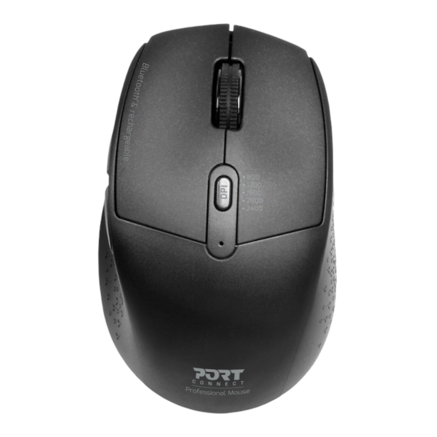 Port Connect 2.4GHz Wireless Bluetooth Rechargeable Mouse PRO 2 900715-WR-01.jpg. Port Connect 2.4GHz Wireless Bluetooth Rechargeable Mouse PRO