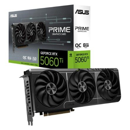 Asus Prime GeForce RTX 5060 OC Edition 8GB GDDR7 Graphics Card 1 PRIME-RTX5060-O8G #2. Asus Prime GeForce RTX 5060 OC Edition 8GB GDDR7 Graphics Card