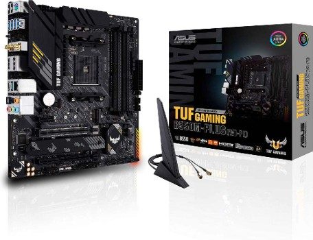 Asus TUF Gaming A520M-Plus WiFi Motherboard | AMD AM4 | DDR4 | M.2 | WiFi 5 | mATX 1 TUFGAMINGA520M-PLUSWIFI #2. Asus TUF Gaming A520M-Plus WiFi Motherboard | AMD AM4 | DDR4 | M.2 | WiFi 5 | mATX