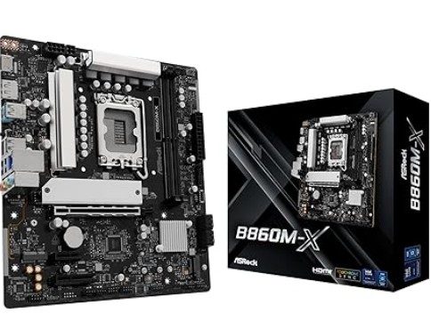 ASRock B860M-X WiFi Motherboard | LGA 1851 | DDR5 | PCIe 5.0 | WiFi 6E | mATX 1 B860M-XWIFI #2. ASRock B860M-X WiFi Motherboard | LGA 1851 | DDR5 | PCIe 5.0 | WiFi 6E | mATX