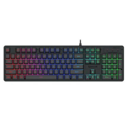 RD-K521-RGB #2. Redragon K521 Upgrade Rainbow LED 104-Key Membrane Gaming Keyboard