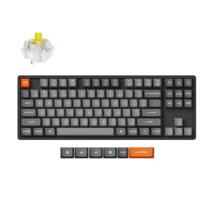 K8M-J4 #2. Keychron K8 Max QMK Wireless Custom Mechanical Keyboard | Banana Switches - Black