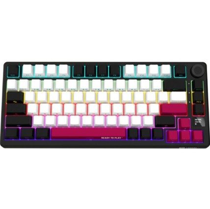 Lorgar KBP7075W Wireless 75% Mechanical Gaming Keyboard Pro - Black/Red 1 LRG-KBP7075W-BK-US #12. Lorgar KBP7075W Wireless 75% Mechanical Gaming Keyboard Pro - Black/Red