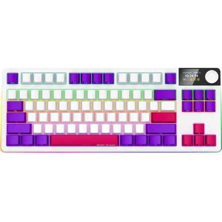 Lorgar KBP70TKLW Wireless TKL Mechanical Gaming Keyboard Pro - White 1 LRG-KBP70TKLW-WH-US #12. Lorgar KBP70TKLW Wireless TKL Mechanical Gaming Keyboard Pro - White