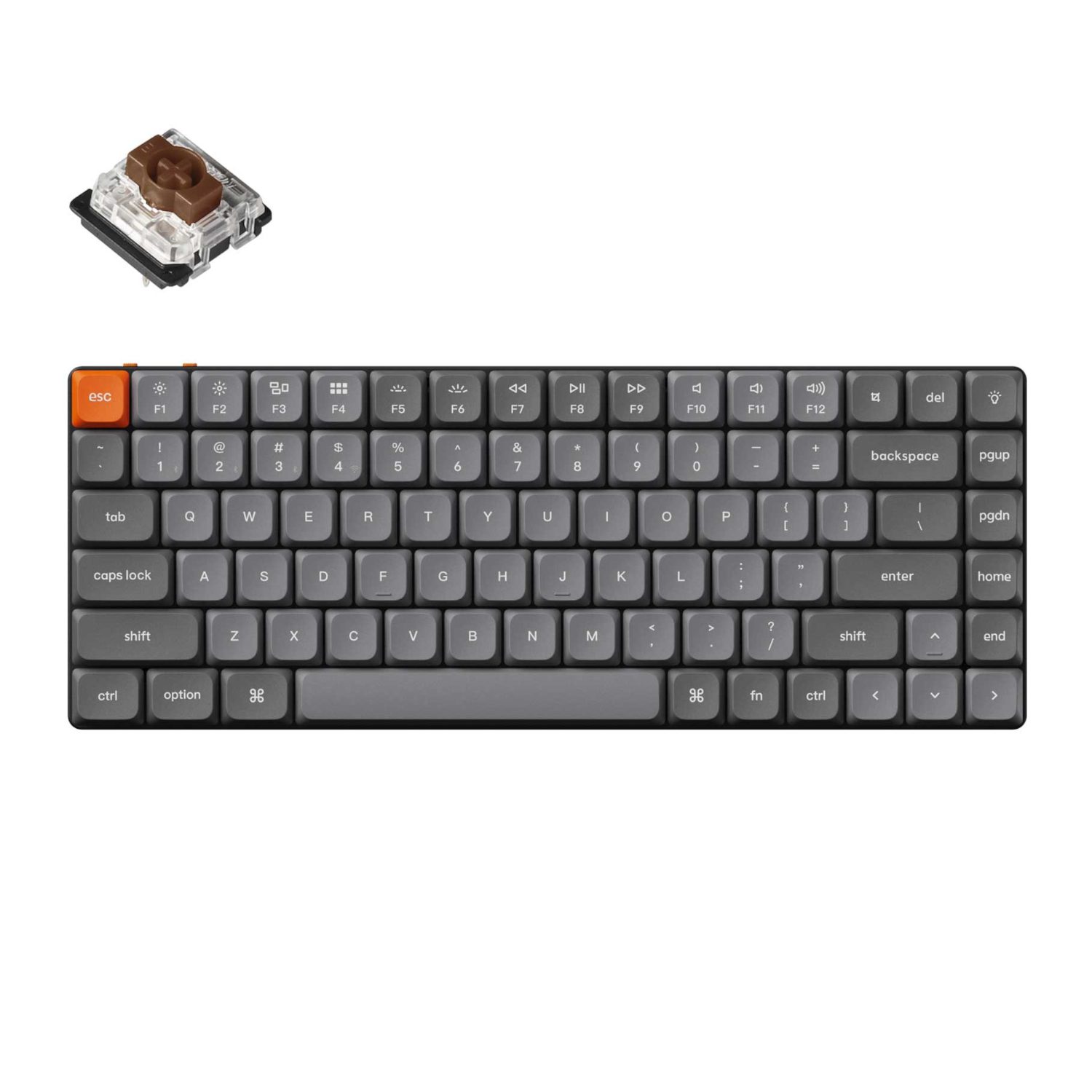Keychron K3 Max QMK/VIA Wireless 75% Custom Mechanical Keyboard - Brown Switches 2 Keychron_K3M-H3_wr_01a.jpg. Keychron K3 Max QMK/VIA Wireless 75% Custom Mechanical Keyboard - Brown Switches