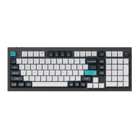 Keychron Q5 Max QMK/VIA Full-size Wireless Custom Mechanical Keyboard | Banana Switches - Carbon Black 1 Q5M-M4 #2. Keychron Q5 Max QMK/VIA Full-size Wireless Custom Mechanical Keyboard | Banana Switches - Carbon Black