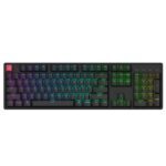 K10X-H1 #2. Keychron K10 QMK Full-size RGB Wireless Custom Mechanical Keyboard V.2 | Super RED Switch – Black