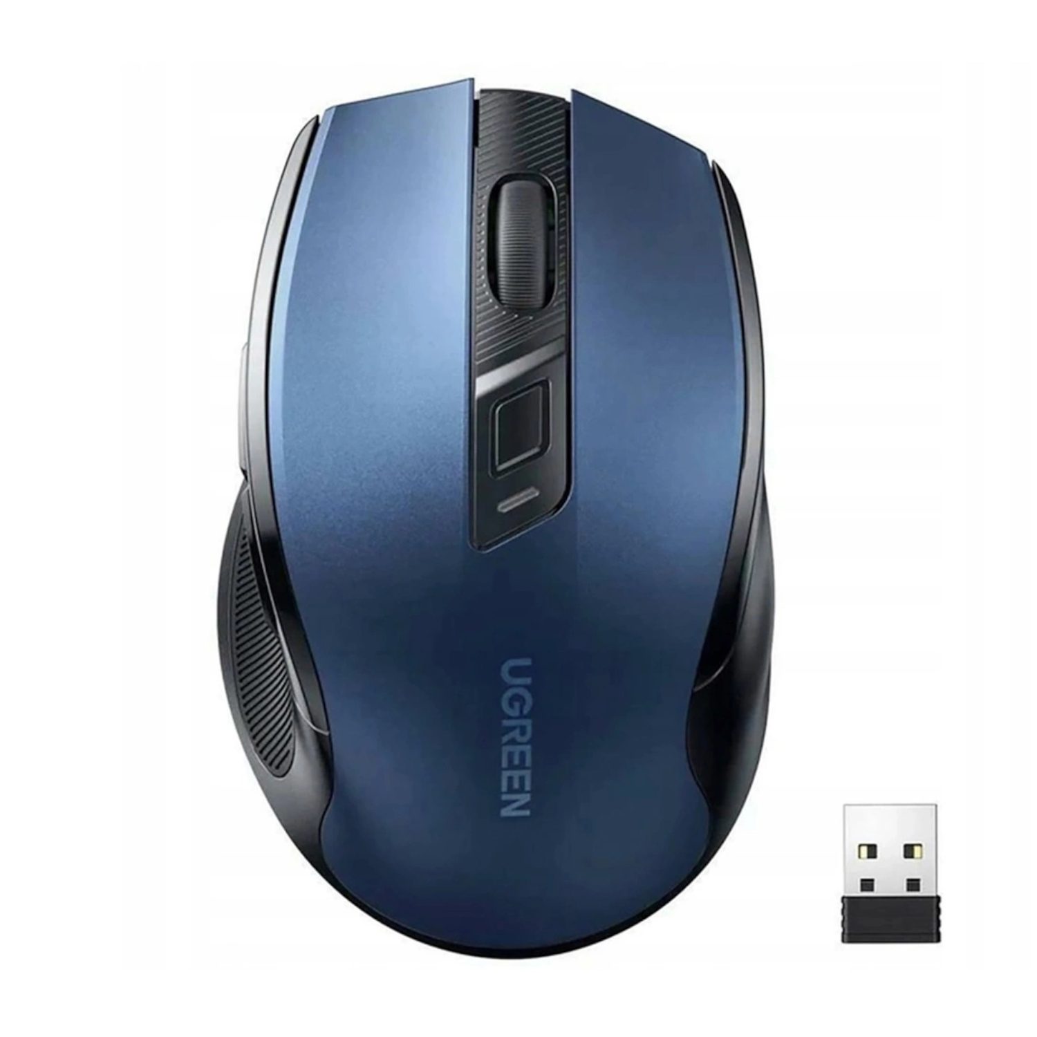 UGreen MU006 2.4GHz Wireless Optical Mouse – Blue 2 MU006-25753_UGreen-MU006-2.4GHz-Wireless-Optical-M. UGreen MU006 2.4GHz Wireless Optical Mouse – Blue
