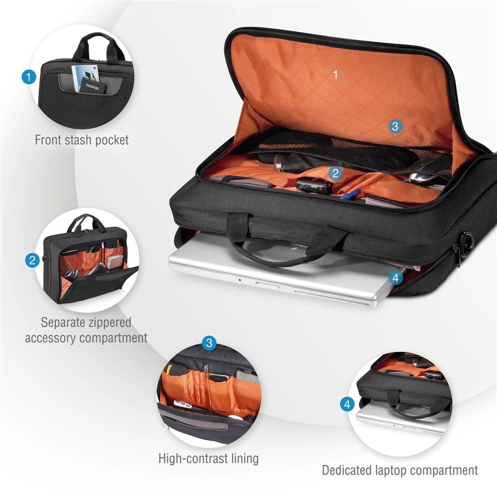 Everki Advance 18.4" Laptop Briefcase 10 ekb407nch18-1-4_55pa.jpg. Everki Advance 18.4" Laptop Briefcase