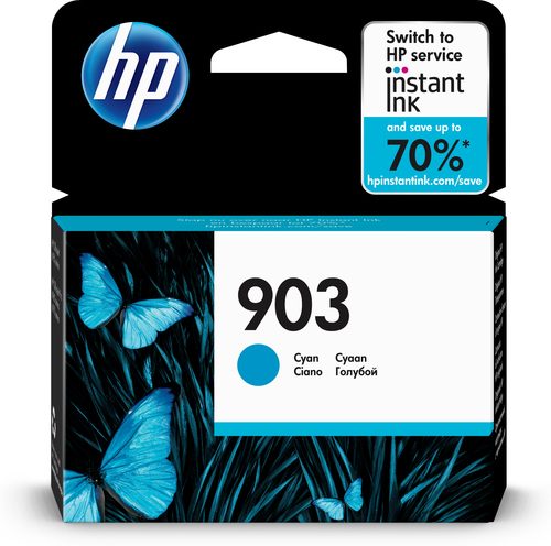 HP 903 Cyan Original Ink Cartridge - Individual Pigment-Based Color Tank 2 T6L87AE_default.jpg. HP 903 Cyan Original Ink Cartridge - Individual Pigment-Based Color Tank