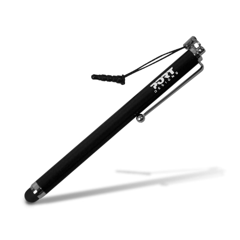 Port Connect Universal Stylus Pen for Capacitive Touchscreens - 7mm Soft Tip - Black 2 180627_wr_02.jpg. Port Connect Universal Stylus Pen for Capacitive Touchscreens - 7mm Soft Tip - Black