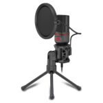 RD-GM100 #2. Redragon GM100 Seyfert Gaming Microphone with Tripod - Black