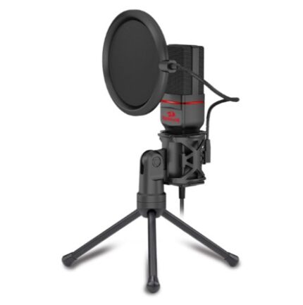 RD-GM100 #2. Redragon GM100 Seyfert Gaming Microphone with Tripod - Black