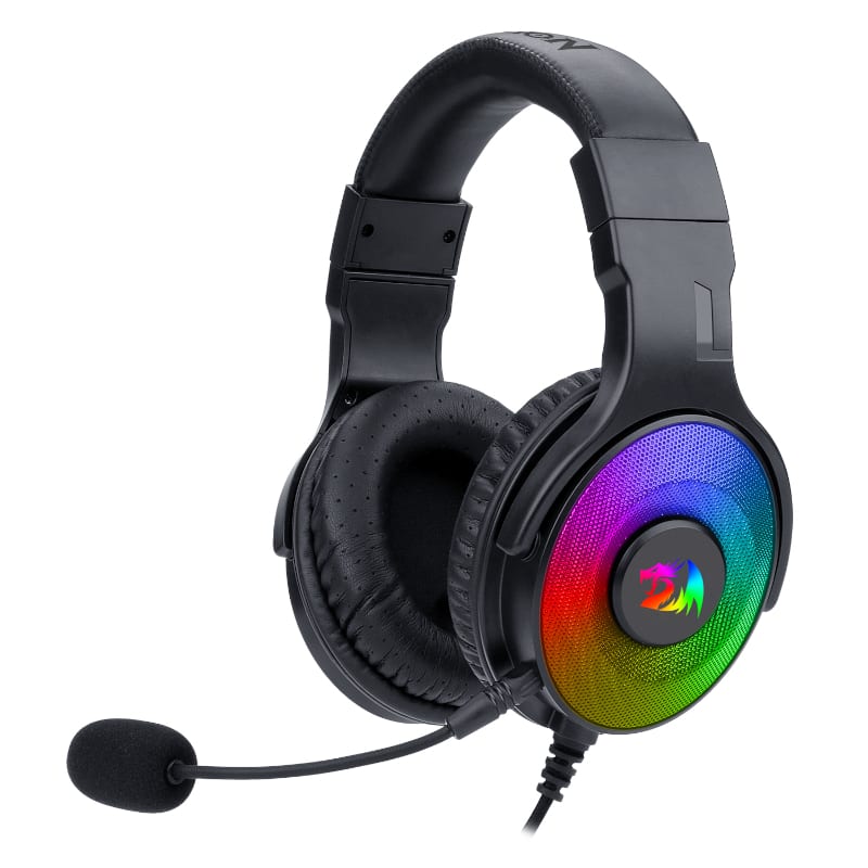 Redragon H350 Pandora RGB Wired Gaming Headset - Black 2 RD-H350RGB-1_wr_01.jpg. Redragon H350 Pandora RGB Wired Gaming Headset - Black
