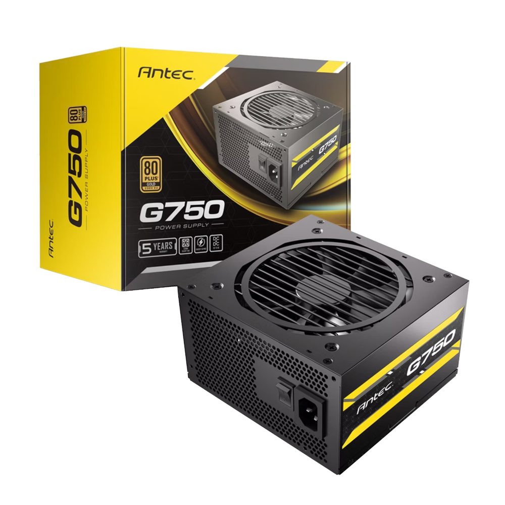 Antec ATOM G750 80+ Gold Fully Modular Power Supply - High-Efficiency Gaming PSU 2 Antec_ATOM-G750_wr_01a.jpg. Antec ATOM G750 80+ Gold Fully Modular Power Supply - High-Efficiency Gaming PSU
