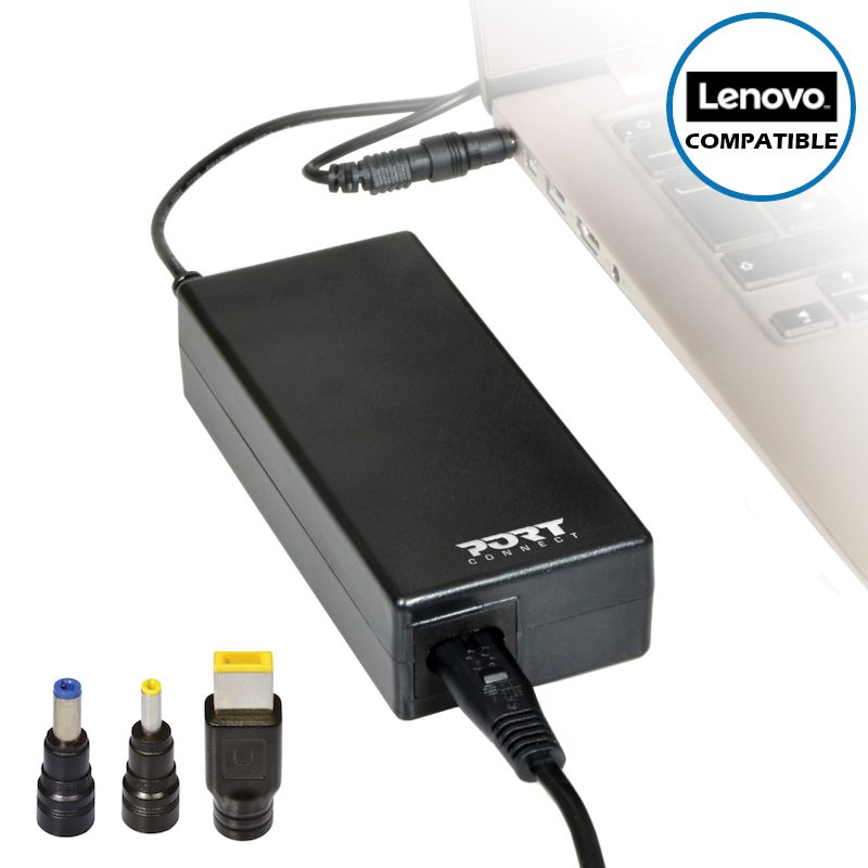 Port Connect 65W Laptop Power Supply for Lenovo 2 900093-LE_wr_01.jpg. Port Connect 65W Laptop Power Supply for Lenovo