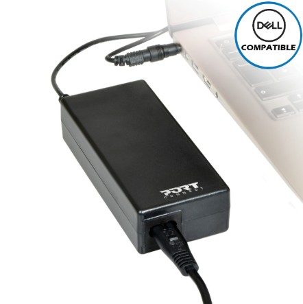 Port Connect 65W AC Power Adapter for Dell Notebooks 1 900093-DE #8. Port Connect 65W AC Power Adapter for Dell Notebooks