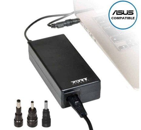 Port Connect 65W Asus Notebook Adapter 1 900093-AS #10. Port Connect 65W Asus Notebook Adapter