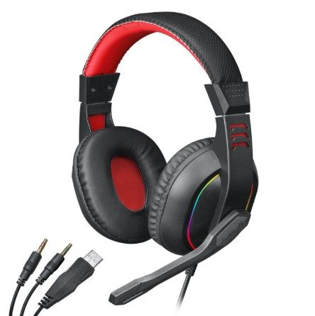 Redragon H120 RGB Ares Gaming Headset - Black 1 RD-H120-RGB #3. Redragon H120 RGB Ares Gaming Headset - Black