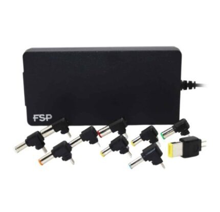 PNA1200901 #2. FSP NB Slim PRO 120W Universal Laptop Adapter - Includes 10 Interchangeable Tips & 360-degree Protection