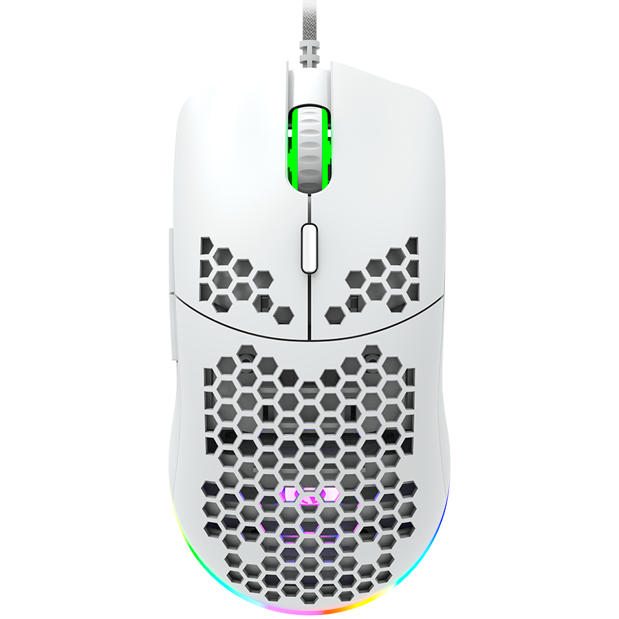 Canyon Puncher GM-11 Ultralight RGB Gaming Mouse - White 2 240625140013949935.jpg. Canyon Puncher GM-11 Ultralight RGB Gaming Mouse - White