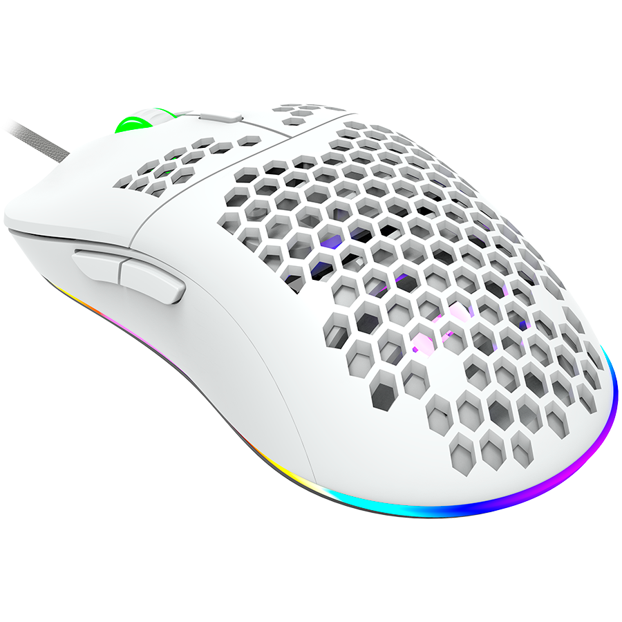 Canyon Puncher GM-11 Ultralight RGB Gaming Mouse - White 3 240625140013977722.jpg. Canyon Puncher GM-11 Ultralight RGB Gaming Mouse - White