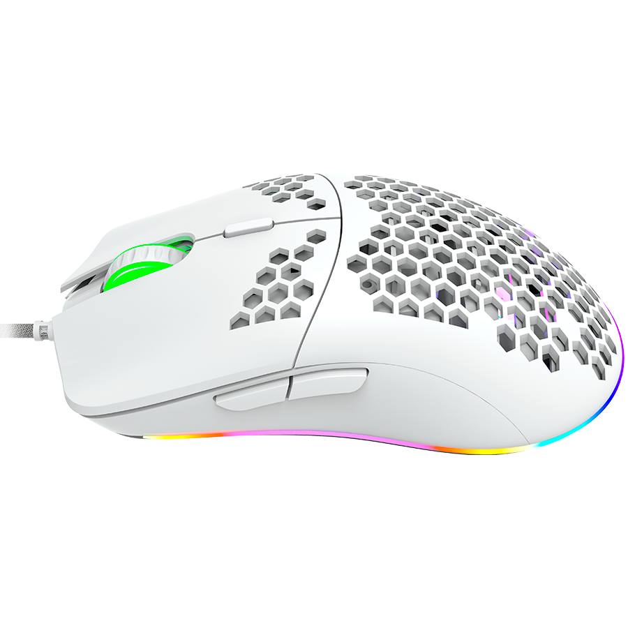 Canyon Puncher GM-11 Ultralight RGB Gaming Mouse - White 4 240625140014004038.jpg. Canyon Puncher GM-11 Ultralight RGB Gaming Mouse - White