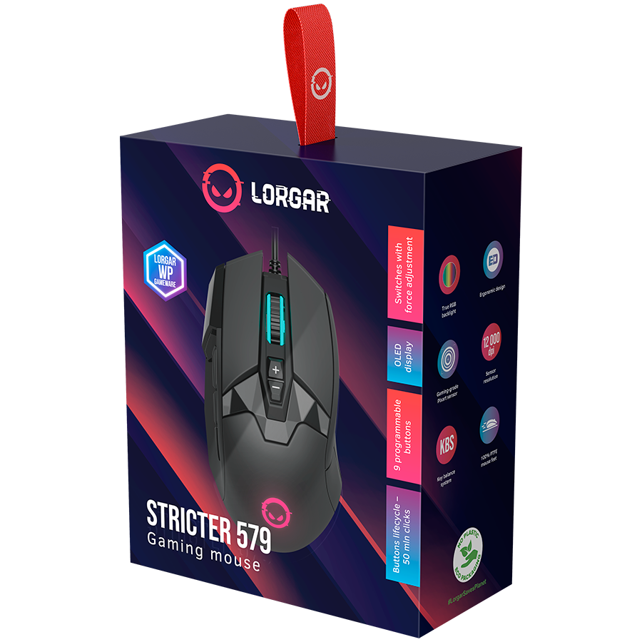 Lorgar Stricter 579 Wired RGB Gaming Mouse with OLED Display - Black 10 230926131330292655.jpg. Lorgar Stricter 579 Wired RGB Gaming Mouse with OLED Display - Black
